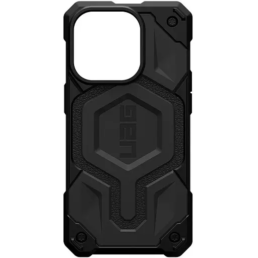 Чохол ударостійкий UAG Monarch Pro with MagSafe Leather для Apple iPhone 15 Plus/14 Plus 6.7 Чорний
