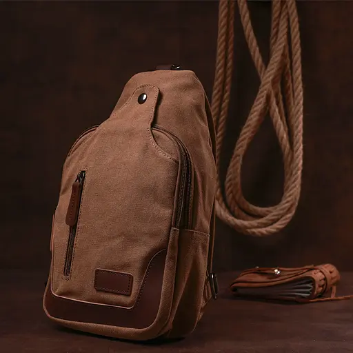 Чоловіча сумка Vintage 20х32х6,5 см sum0020091 - фото 7