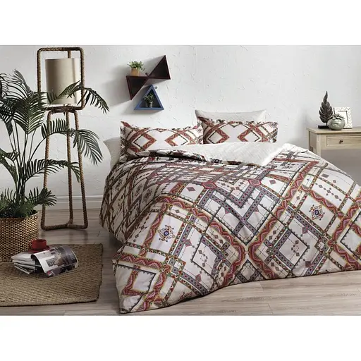 Комплект постільної білизни TAC Євро Зелений 000164813