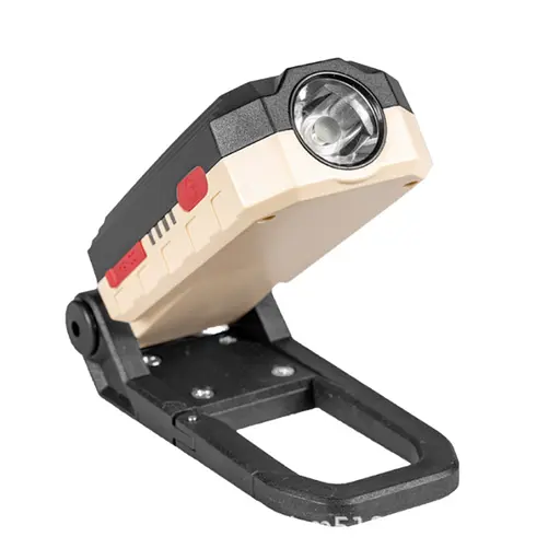 Компактный рабочий фонарь W560 аккумуляторный с USB зарядкой магнитным креплением и крюком - фото 2