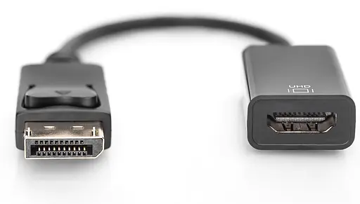 Digitus Адаптер DisplayPort > HDMI (M/F), Ultra HD, активний - фото 2