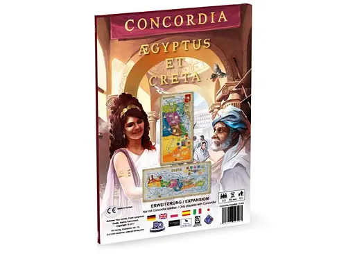 Настільна гра PD-Verlag Конкордія: Єгипет та Крит (Concordia: Aegyptus/Creta ) (англ.) (PS118)