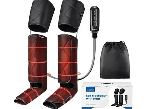 Компрессионный термомассажер Renpho RP-ALM079H для ног с вибрацией и подогревом 3 режима - фото 5
