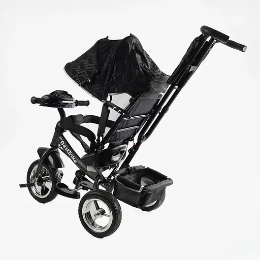 Трехколесный велосипед Best Trike 6588/62-403 с музыкальной панелью черный - фото 3