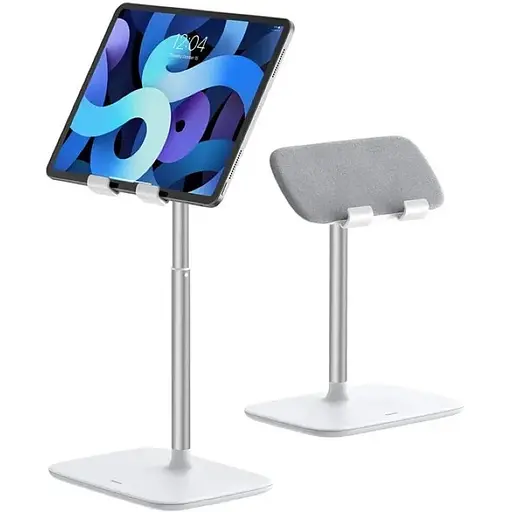 Тримач для планшетів Baseus Indoorsy Tablet Desk Stand SUZJ-02 настільний білий - фото 1