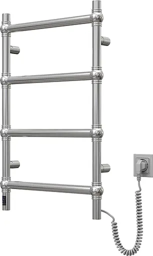 Электрический полотенцесушитель Navin Retro 500x800 Sensor, правый 12-228153-3680, Хром, Правое, Электронный - фото 3