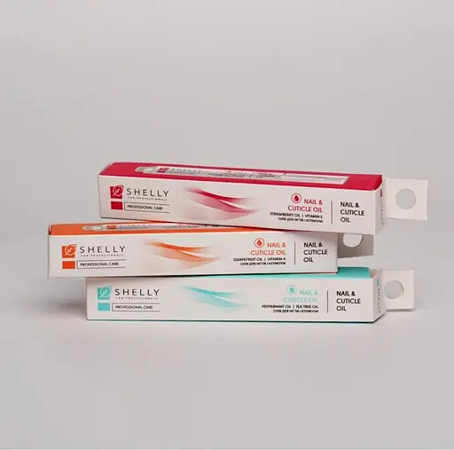 Олія Shelly Nail & Cuticle Oil для нігтів і кутикули з грейпфрутом та вітаміном А 3 мл - фото 6