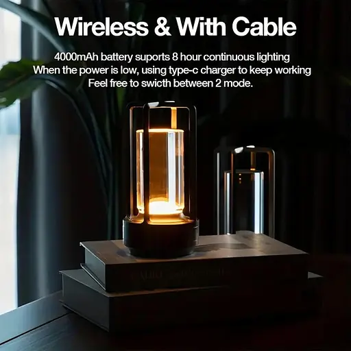 Кришталева настільна лампа Lumisom - фото 6