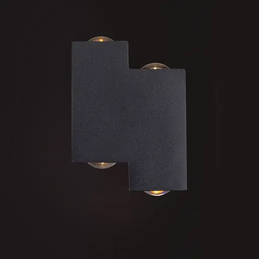 Подсветка Brille фасадная LED 4W WW IP54 BK (AL-620/4) - фото 3