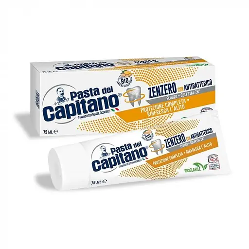 Уценка. Зубная паста Pasta Del Capitano Zenzero, 75 мл