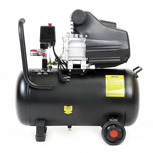 Компресор одноциліндровий Apro OFD-50 1,5кВт 205 л/хв. 50 л 2 крана 30412 - фото 4