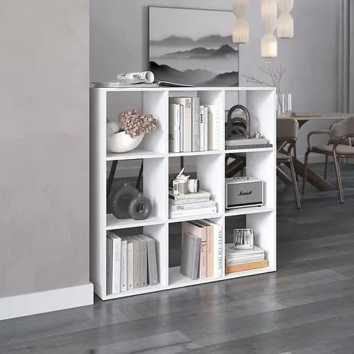 Полка для книг Vays cтеллаж для дома на 9 ячеек M-20