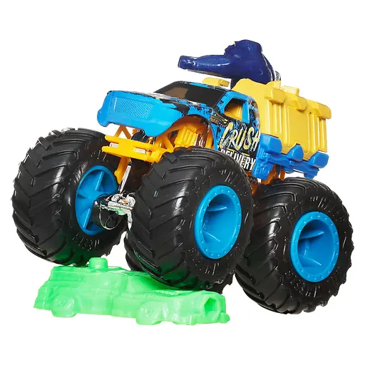 Базовая машинка-внедорожник Hot Wheels Monster Trucks, в ассортименте (FYJ44) - фото 17