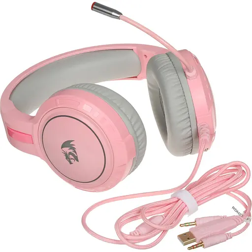 Игровые наушники Redragon Mento USB Pink (71763) [150112] - фото 7