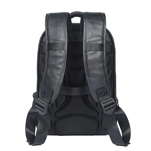 Мужской кожаный рюкзак John McDee 44х32х17 см sum0028450 - фото 2