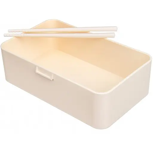 Ланч-бокс Laprida з паличками 900 мл бежевий (64-1146) - фото 3