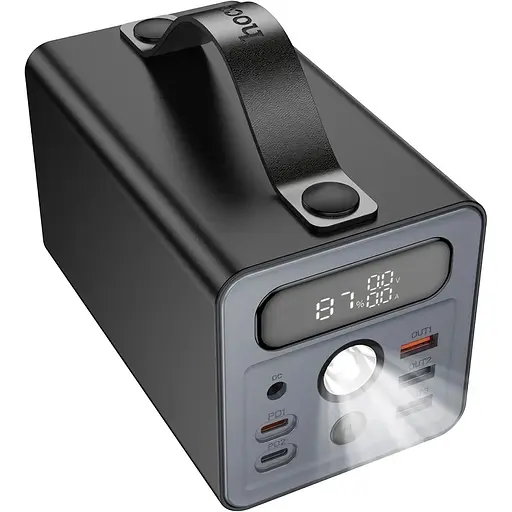 Зовнішній акумулятор Hoco Distant J138 60000mAh 22.5W Black [124994] - фото 5