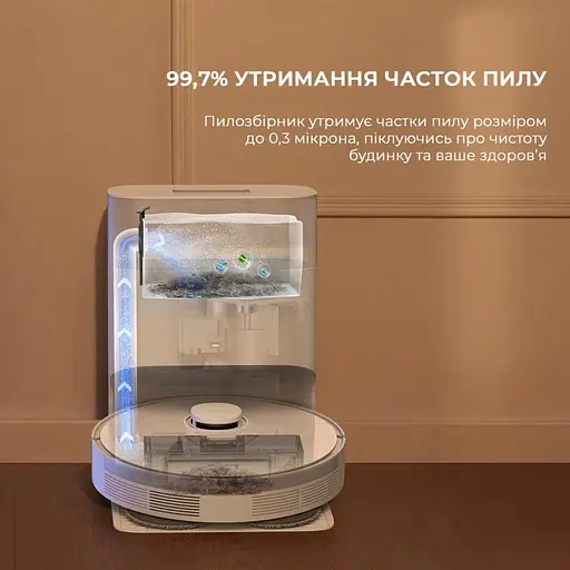 Робот-пылесос с влажной уборкой Dreame Bot L10s Plus (RLL42SD) - фото 4