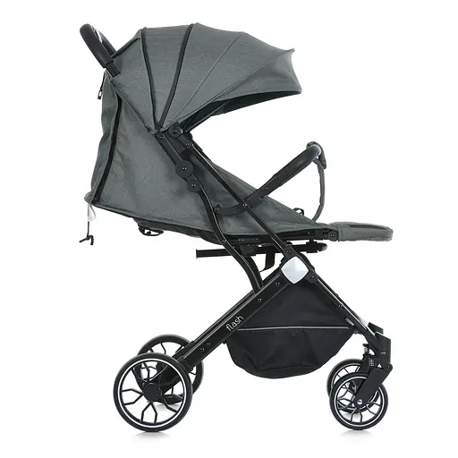 Детская прогулочная коляска-книга Bambi M 5727-1 Flash Stone Gray - фото 4