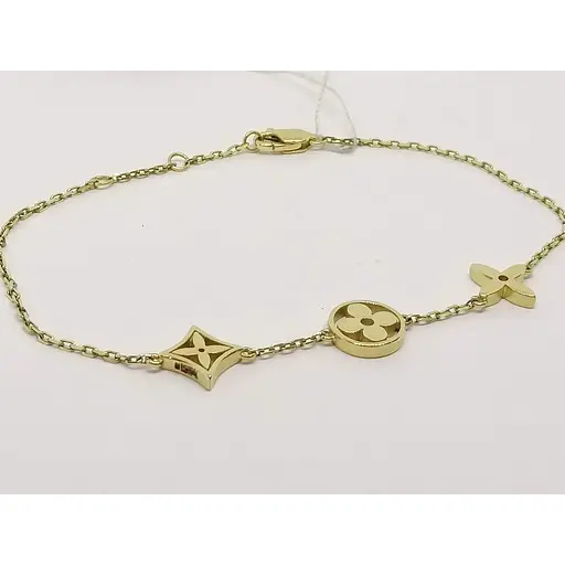 Золотой браслет Харьковская ювелирная фабрика Харьковская ювелирная фабрика. 700162\2-Бр.евро 19 - фото 2