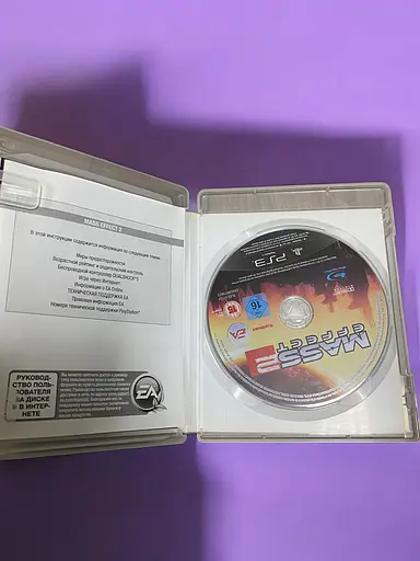 Локализованный диск на PlayStation 3 лицензия Mass Effect 2 - фото 3