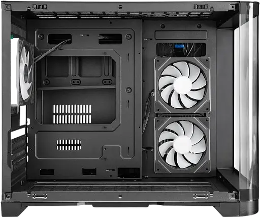 Корпус 1stPlayer UV6-BK-2FC7R-1FC7 ARGB Black - фото 5