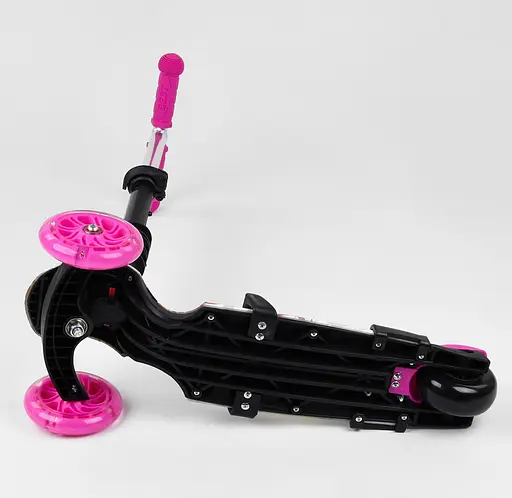Самокат 5 в 1 Best Scooter 75009 рожевий - фото 5