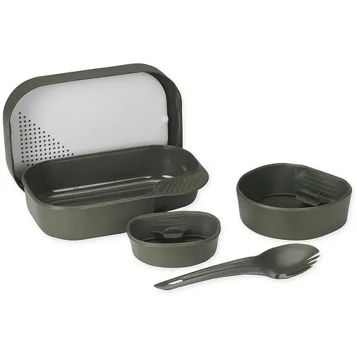 Набір посуду Wildo Camp-A-box Complete Olive (WIL-102649) - фото 1