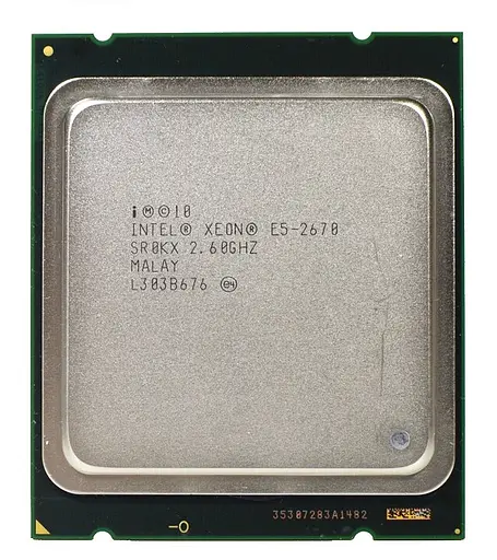 Процессор Intel Xeon e5-2670 2.6-3.3 GHz, LGA2011 115W Б/У