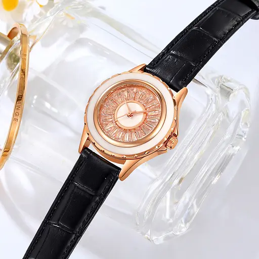 Наручний годинник жіночий 2172RGBK Rose Gold-Black Skmei acs0030201 - фото 5
