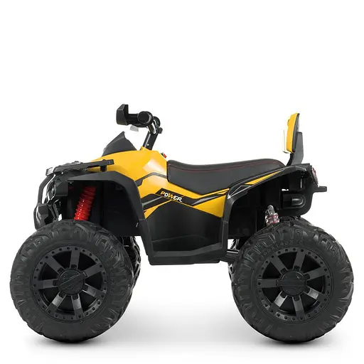Електромобіль дитячий Bambi Квадроцикл M 4795EBLR-6 з пультом управління Жовтий - фото 3