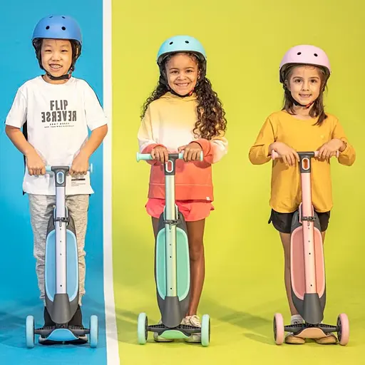 Самокат YVolution YGlider NUA Синий - фото 7