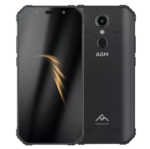 Захищений смартфон AGM A9 4/64GB АКБ 5 400 мАг Black - фото 1