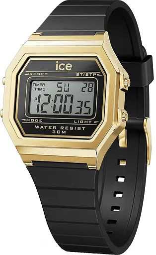 Часы Ice-Watch Ice digit retro Black Gold 022064