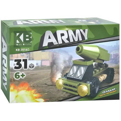 Детский конструктор Военная техника Limo Toy KB 2016D 31 деталь - фото 1