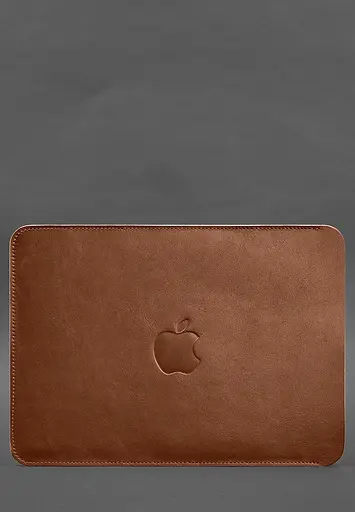 Кожаный чехол BlankNote для MacBook Air 15-inch (2023) Светло-коричневый - фото 3