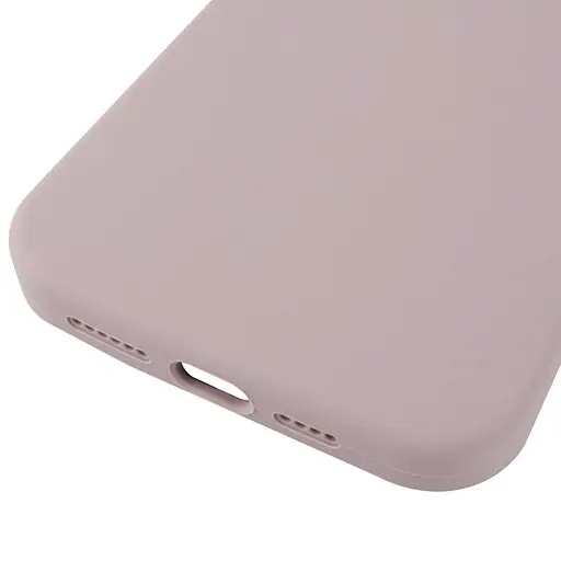 Чохол Epik Silicone Case AA Logo with MagSafe для Apple iPhone 13 Pro 6.1 Сірий/Lavender - фото 5