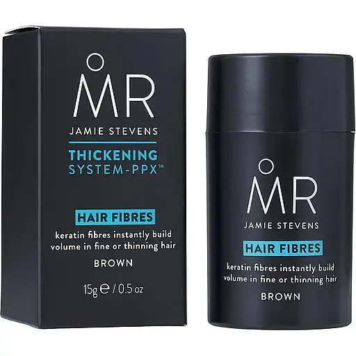 Кератиновые волокна волос Mr Jamie Stevens Hair Fibres, коричневый, 15 г - фото 1