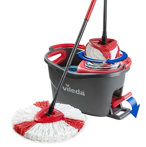 Набір для прибирання Vileda TURBO 2in1 Microfibre (163422). Чехія. - фото 3