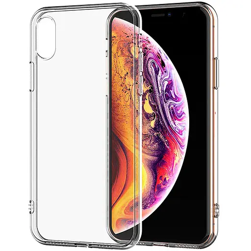Чехол Epik TPU Epic Transparent 1,5mm для Apple iPhone X/XS 5.8 Бесцветный прозрачный