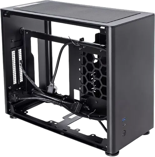 Корпус QUBE A4 Aluminum Black (QBA4I_WBNU3) - фото 4