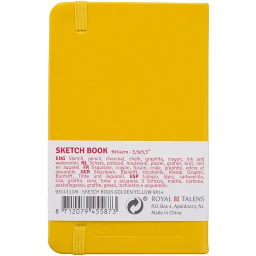 Блокнот для графики Royal Talens Art Creation 140г/м2 80л Golden Yellow - фото 2