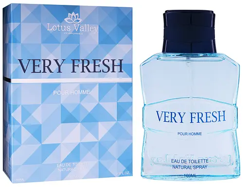Туалетна вода для чоловіків Lotus Valley Very Fresh 100 мл (MM320173) - фото 2