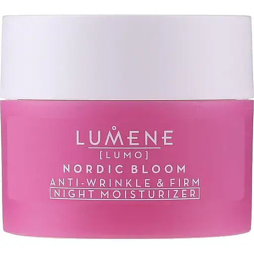 Крем для лица Lumene Lumo Nordic Bloom Anti-wrinkle & Firm Night Moisturizer ночной против морщин для эластичности кожи 50 мл - фото 1