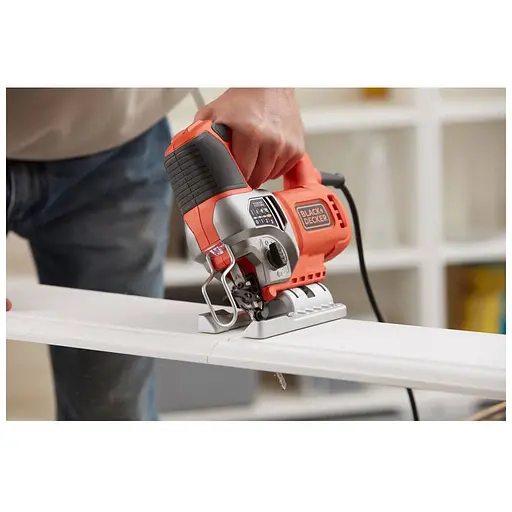 Электролобзик Black+Decker 650 Вт, 3100 ход/мин (BES610) - фото 7