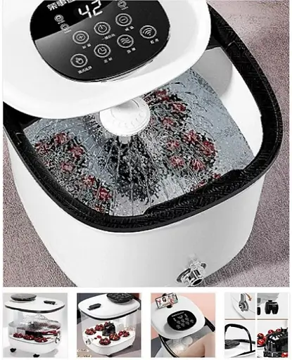 Гідромасажна ванночка для ніг з підігрівом Royalstar 806D Масажер для ніг - фото 2