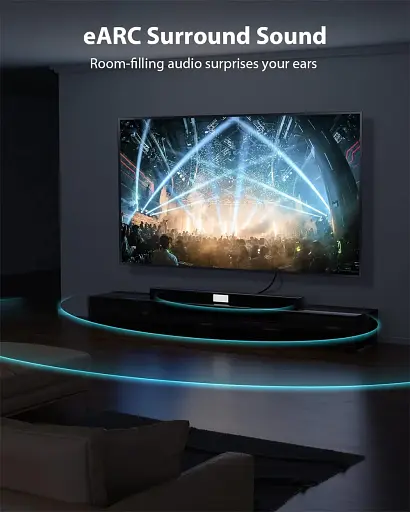 Кабели 8K HDMI 2.1 (2 Упаковки) для Playstation 5/PS5 Xbox Series X-48GBPS HBR3 High Speed - фото 2