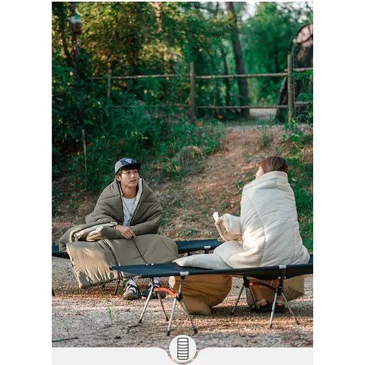 Спальний мішок Naturehike LD350 CNK2300SD016 (225 x 75 см) Темно-зелений - фото 10