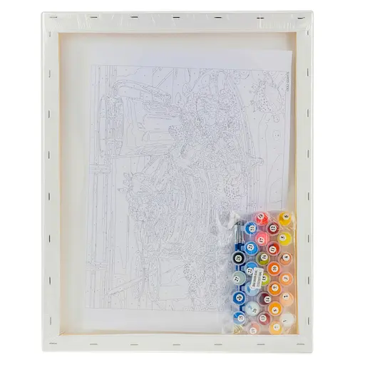 Набор для росписи по номерам "Сладкое утро" 40*50 см, IDEA2-GX46976, ТМ "99IDEAS" - фото 6