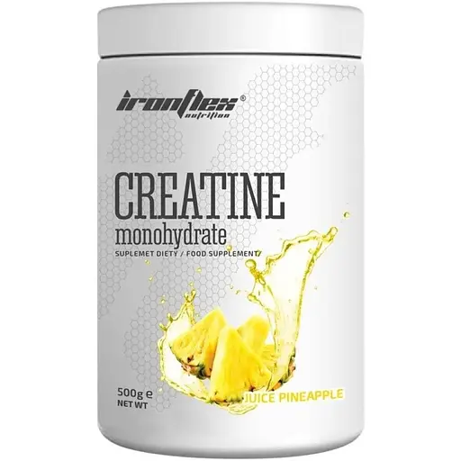 Креатин IronFlex Creatine Monohydrate, 500 грамм - Ананасовый сок